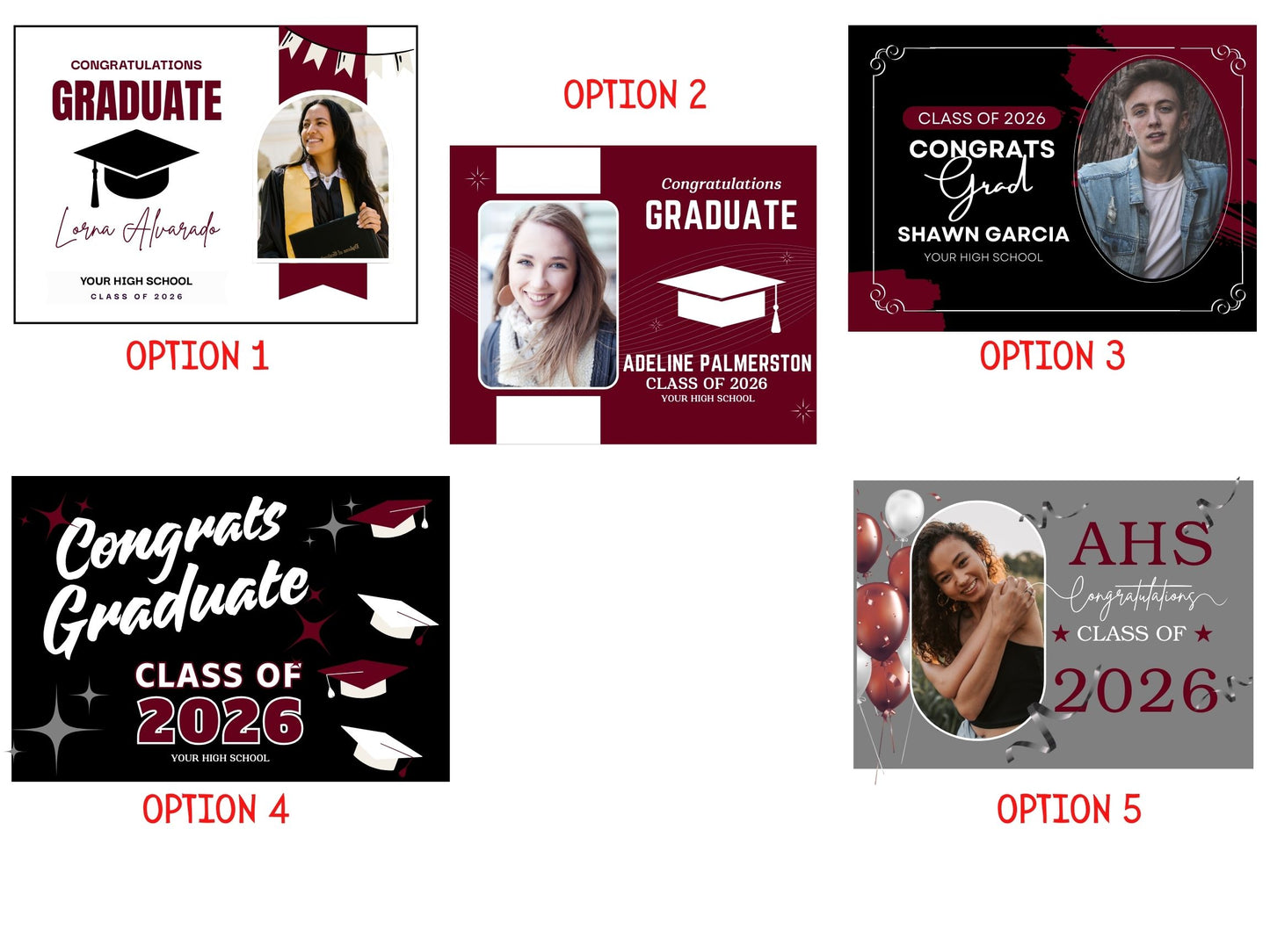 PERSONALIZED YARD SIGNS