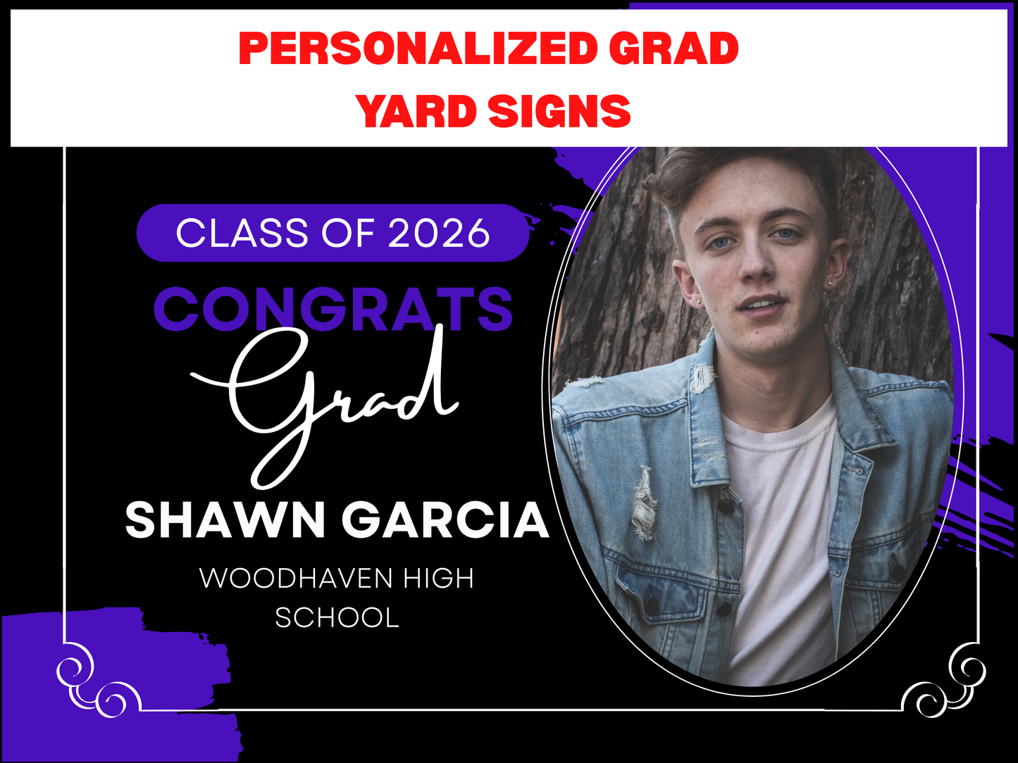 PERSONALIZED YARD SIGNS