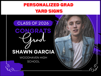 PERSONALIZED YARD SIGNS