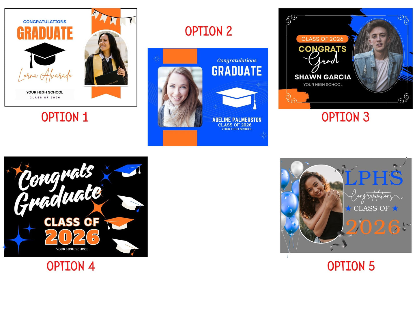 PERSONALIZED YARD SIGNS