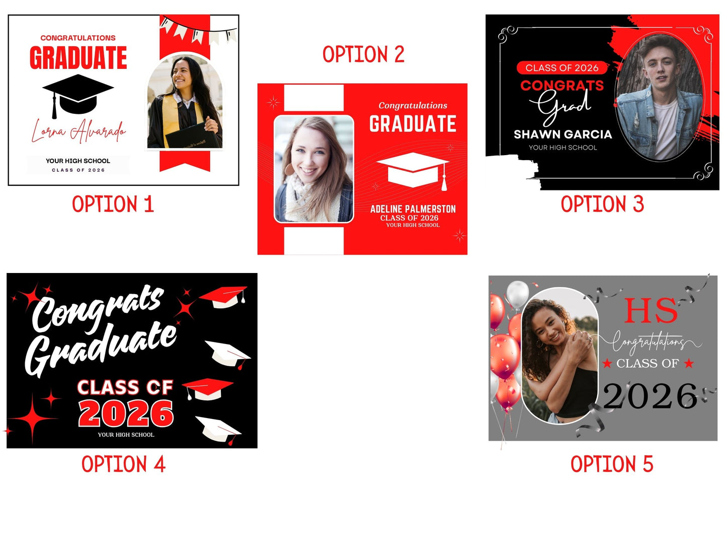 PERSONALIZED YARD SIGNS