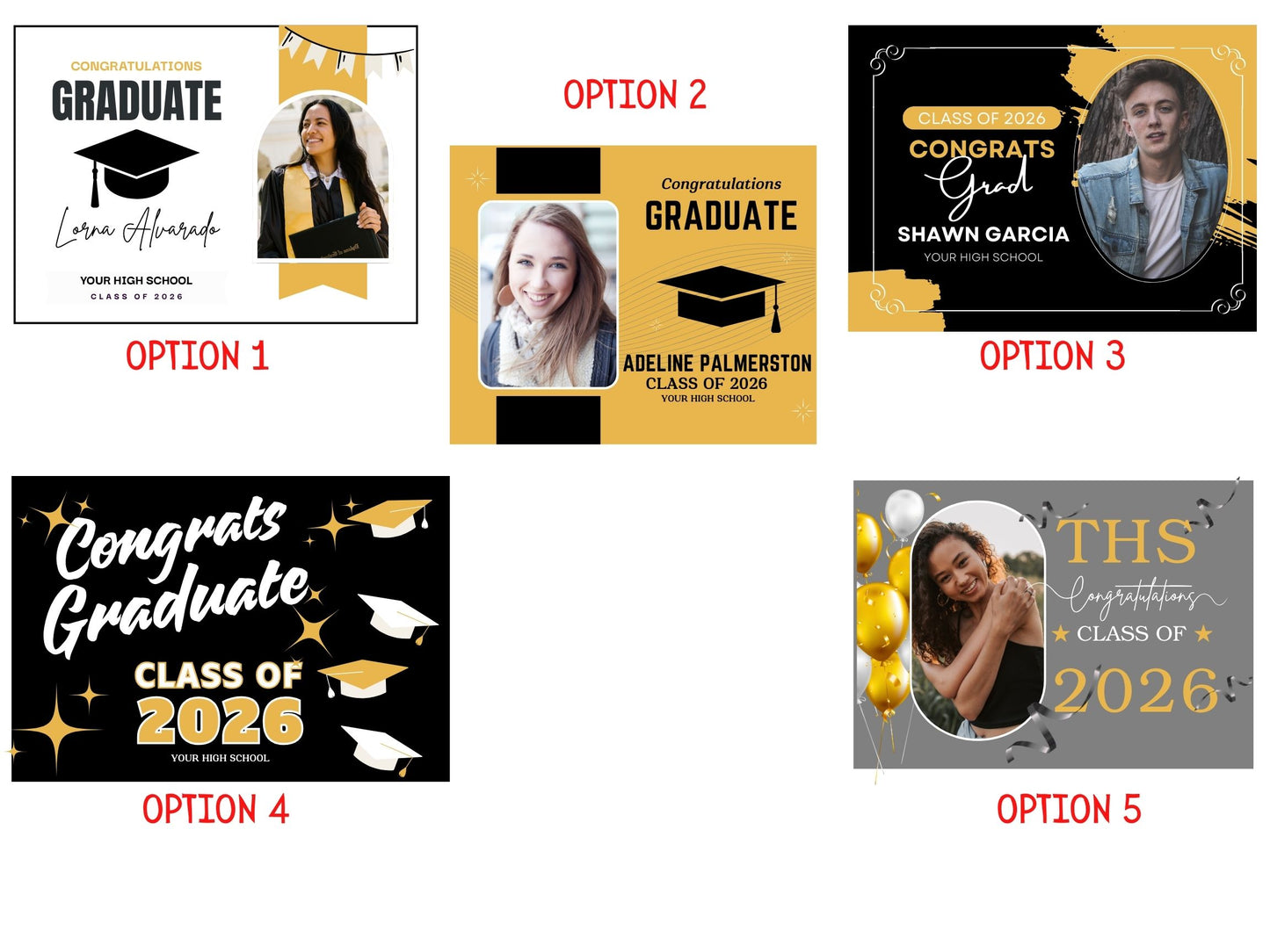 PERSONALIZED YARD SIGNS