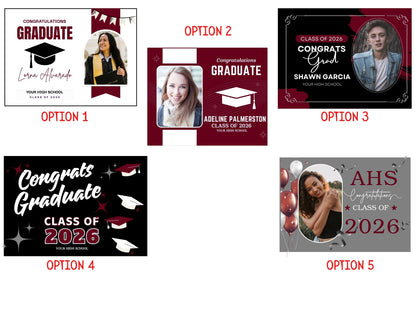 PERSONALIZED YARD SIGNS