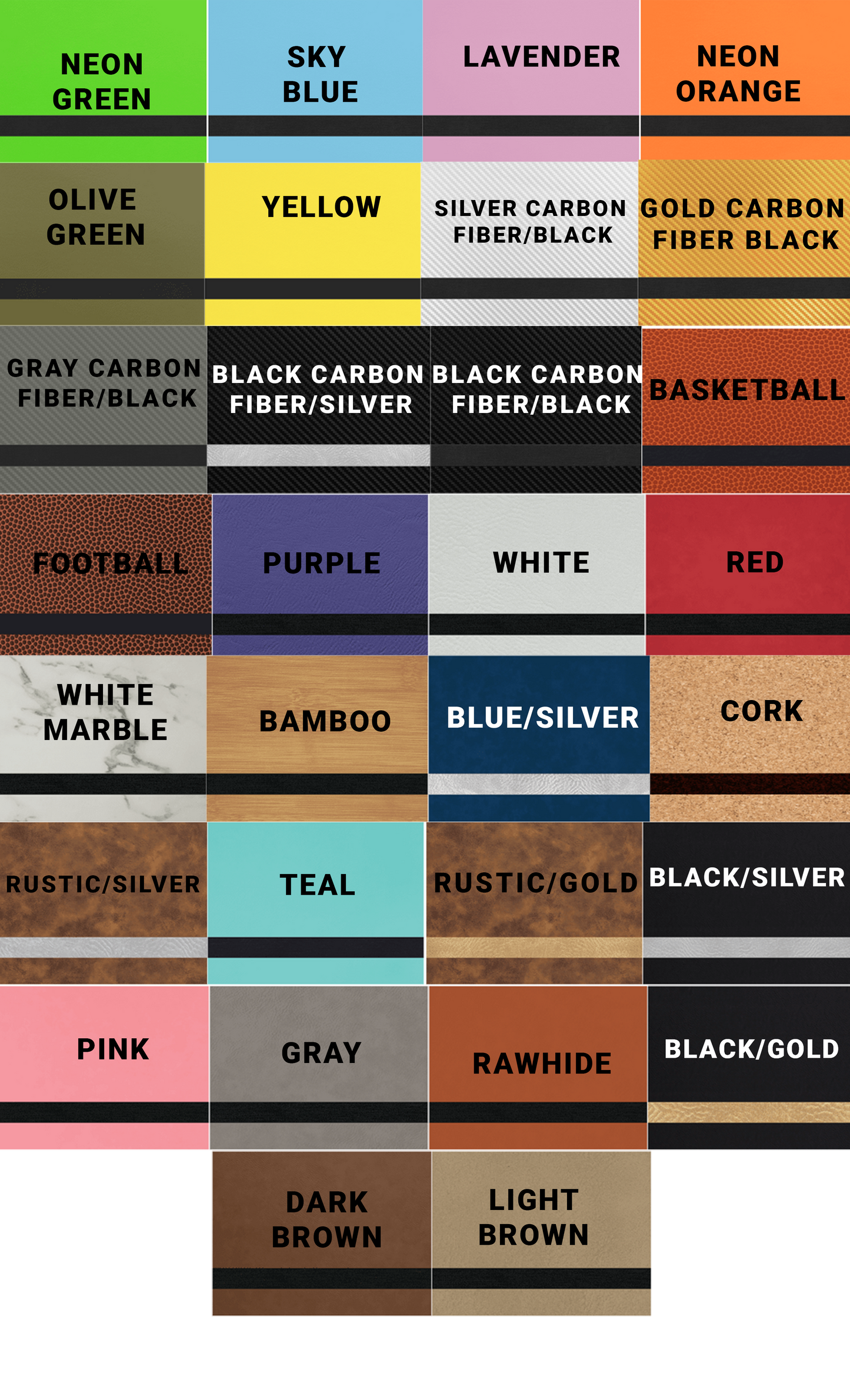 Leatherette Hem Tags