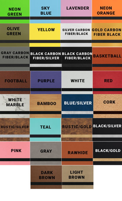 Leatherette Hem Tags