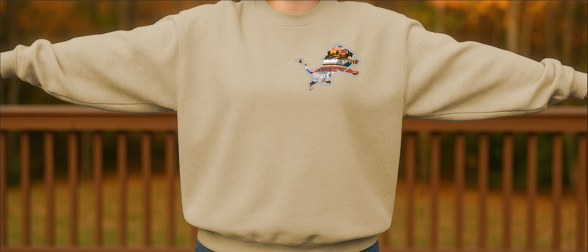 Detroit Lions Big Back Sweatshirt