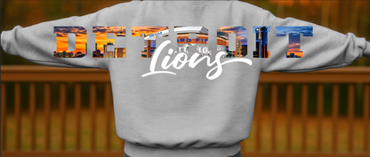 Detroit Lions Big Back Sweatshirt