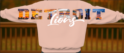 Detroit Lions Big Back Sweatshirt